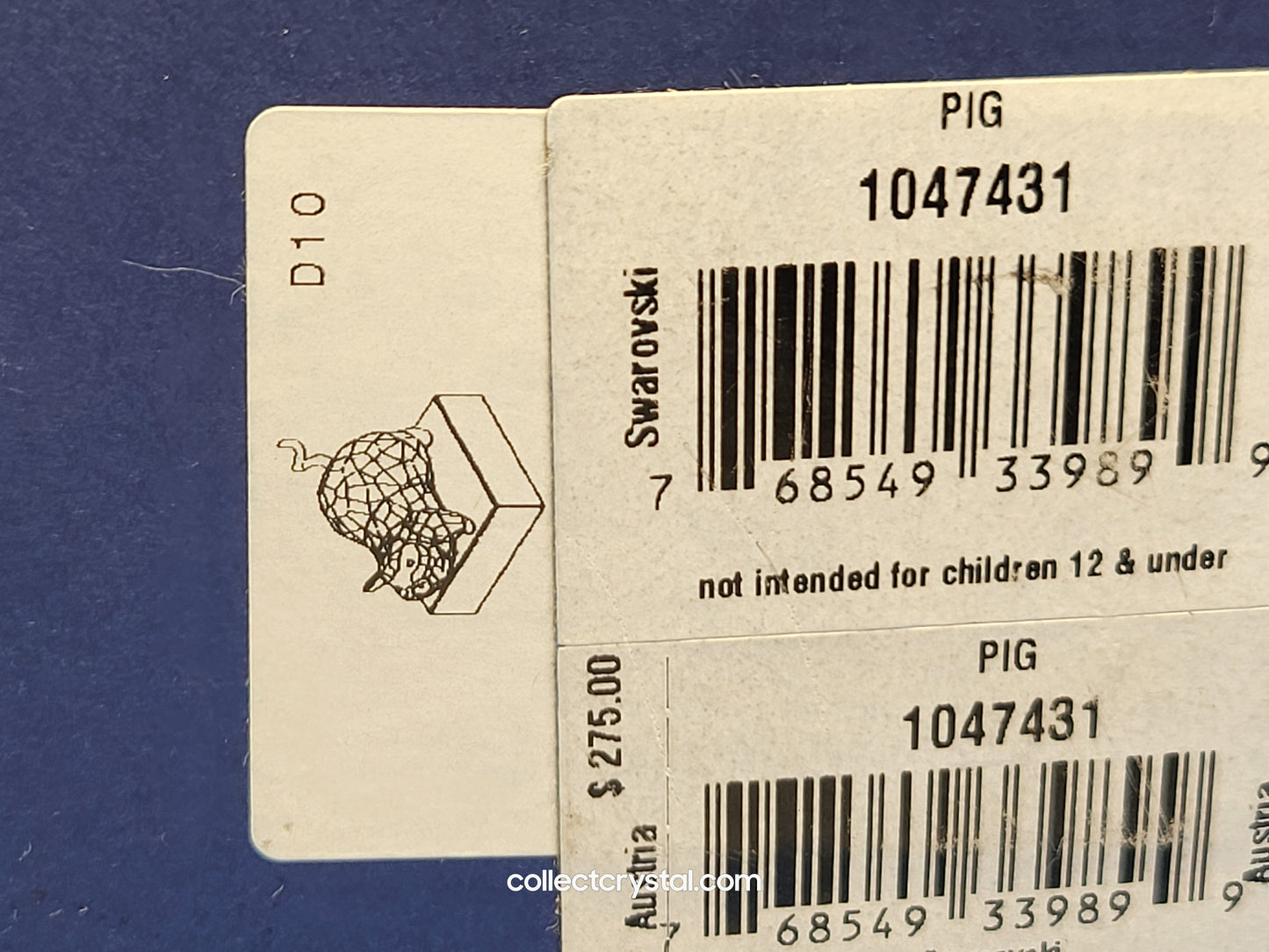 CHINESE ZODIAC (1ST GENERATION) PIG SILVER SHADE 1047431