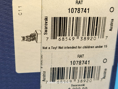 CHINESE ZODIAC (1ST GENERATION) RAT SILVER SHADE 1078741