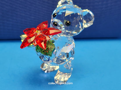 Kris Bear Poinsettia 2012 # 1139967 Christmas Retired Rare in Box