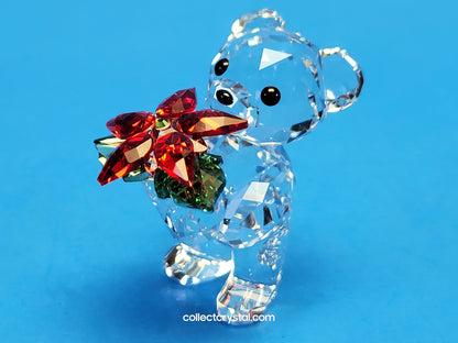 Kris Bear Poinsettia 2012 # 1139967 Christmas Retired Rare in Box