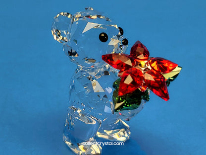 Kris Bear Poinsettia 2012 # 1139967 Christmas Retired Rare in Box