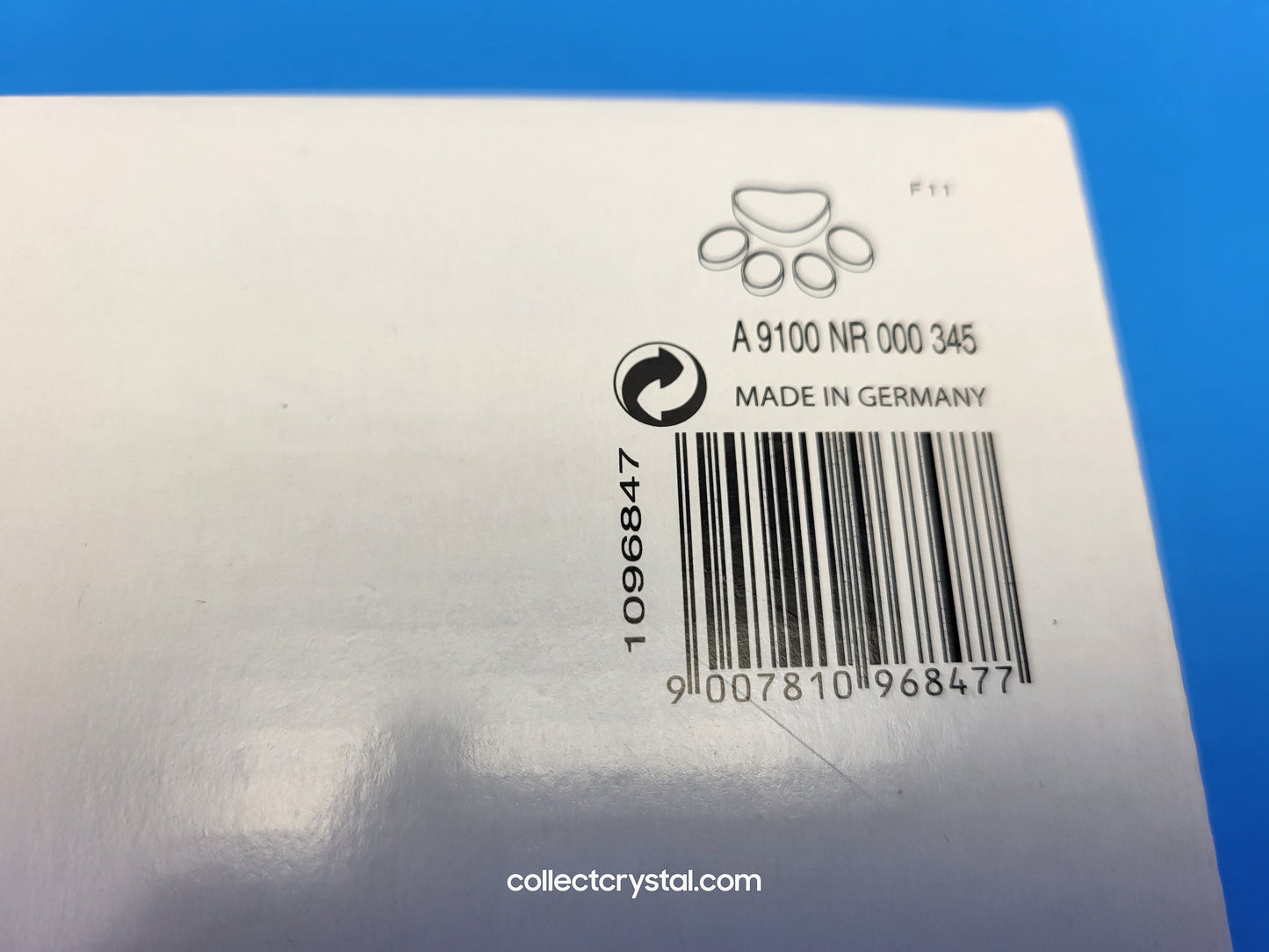 Disney Lady & The Tramp Paw Print Display 1096847