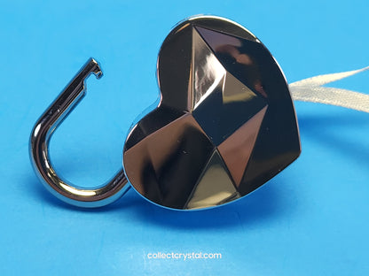 Chrome lock and key to my hear gift box