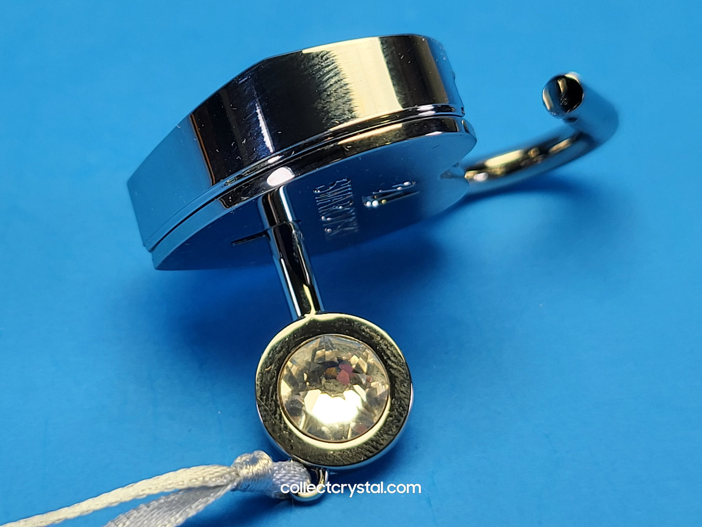 Chrome lock and key to my hear gift box