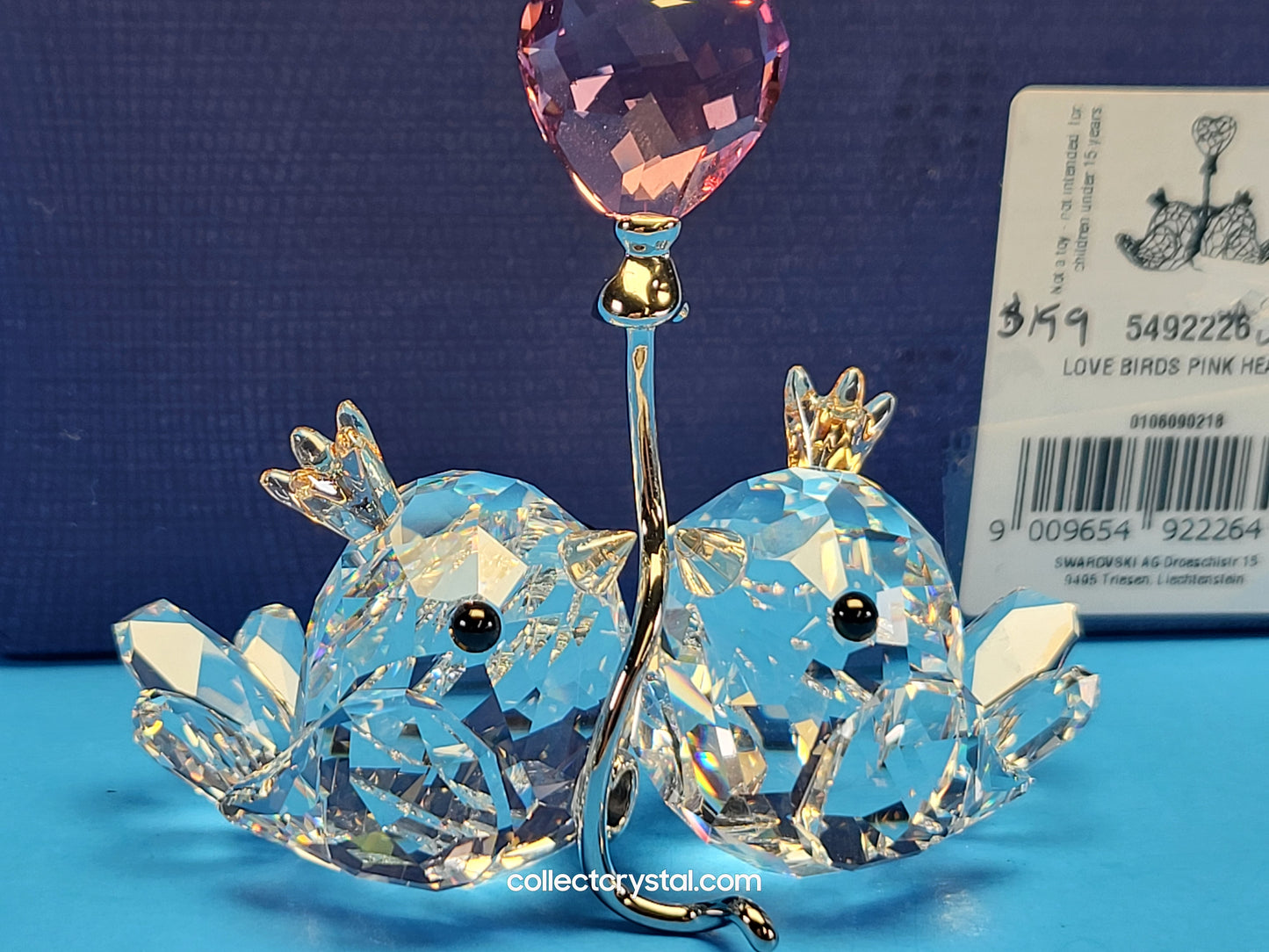 LOVEBIRDS PINK HEART 5492226 Bird Lovebird