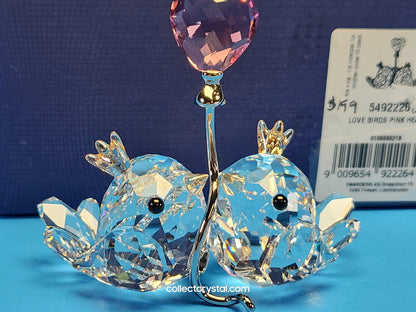 LOVEBIRDS PINK HEART 5492226 Bird Lovebird