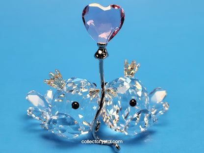 LOVEBIRDS PINK HEART 5492226 Bird Lovebird