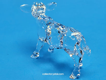 Swarovski Mother Cow # 905775 Farm Animal & Baby Cow Calf # 90576 Set of 2