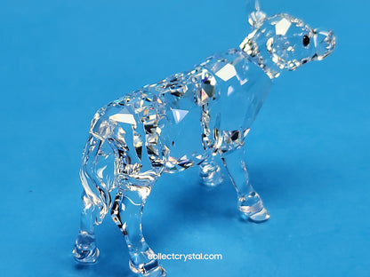 Swarovski Mother Cow # 905775 Farm Animal & Baby Cow Calf # 90576 Set of 2