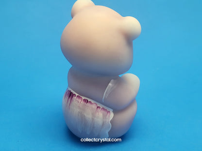Fenton Sitting Bear ~ Limited Edition ~ Blue Burmese hand painted by Kitty Riley
