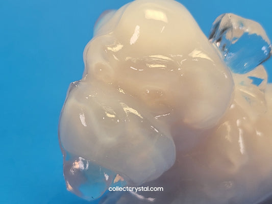 Boyd Art Glass Parlour Pup Terrier Pink GLOWS