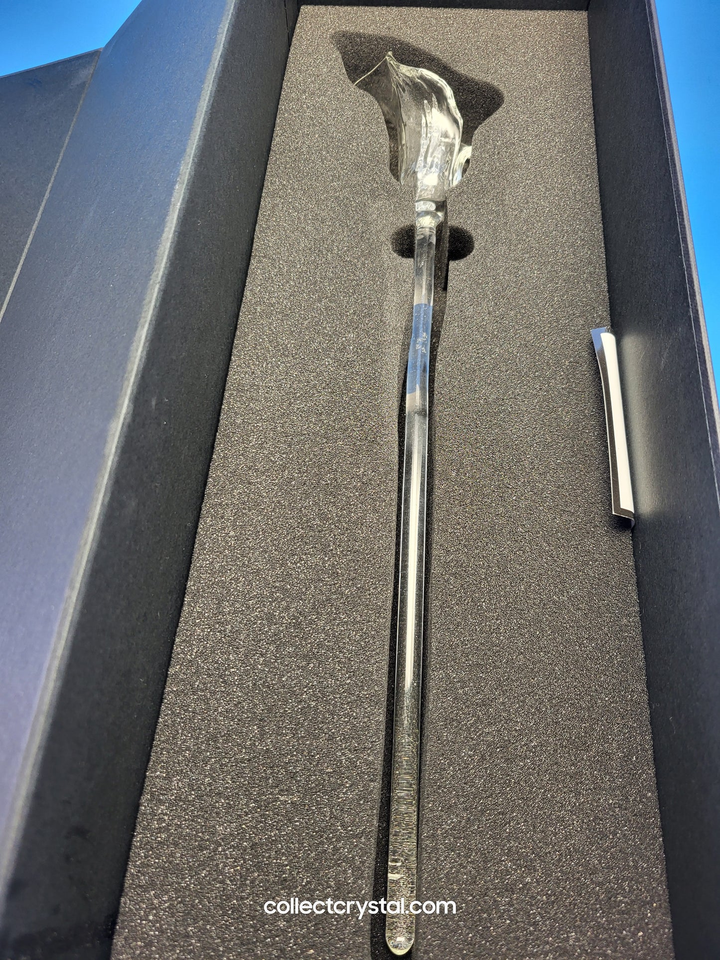 Waterford Crystal 2010 Fleurology Calla Lily Flower 15" Sculpture MIB # 164562