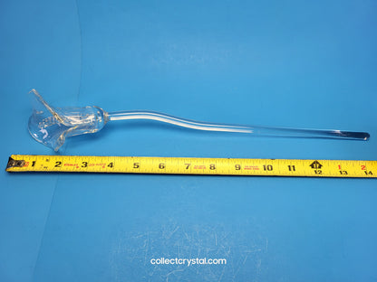 Waterford Crystal 2010 Fleurology Calla Lily Flower 15" Sculpture MIB # 164562