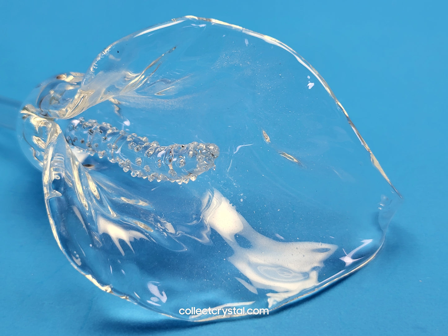 Waterford Crystal 2010 Fleurology Calla Lily Flower 15" Sculpture MIB # 164562