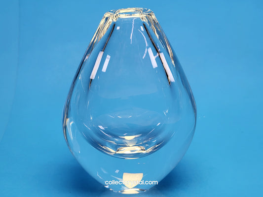 Orrefors Crystal Teardrop Bud Vase  4.75” # K104