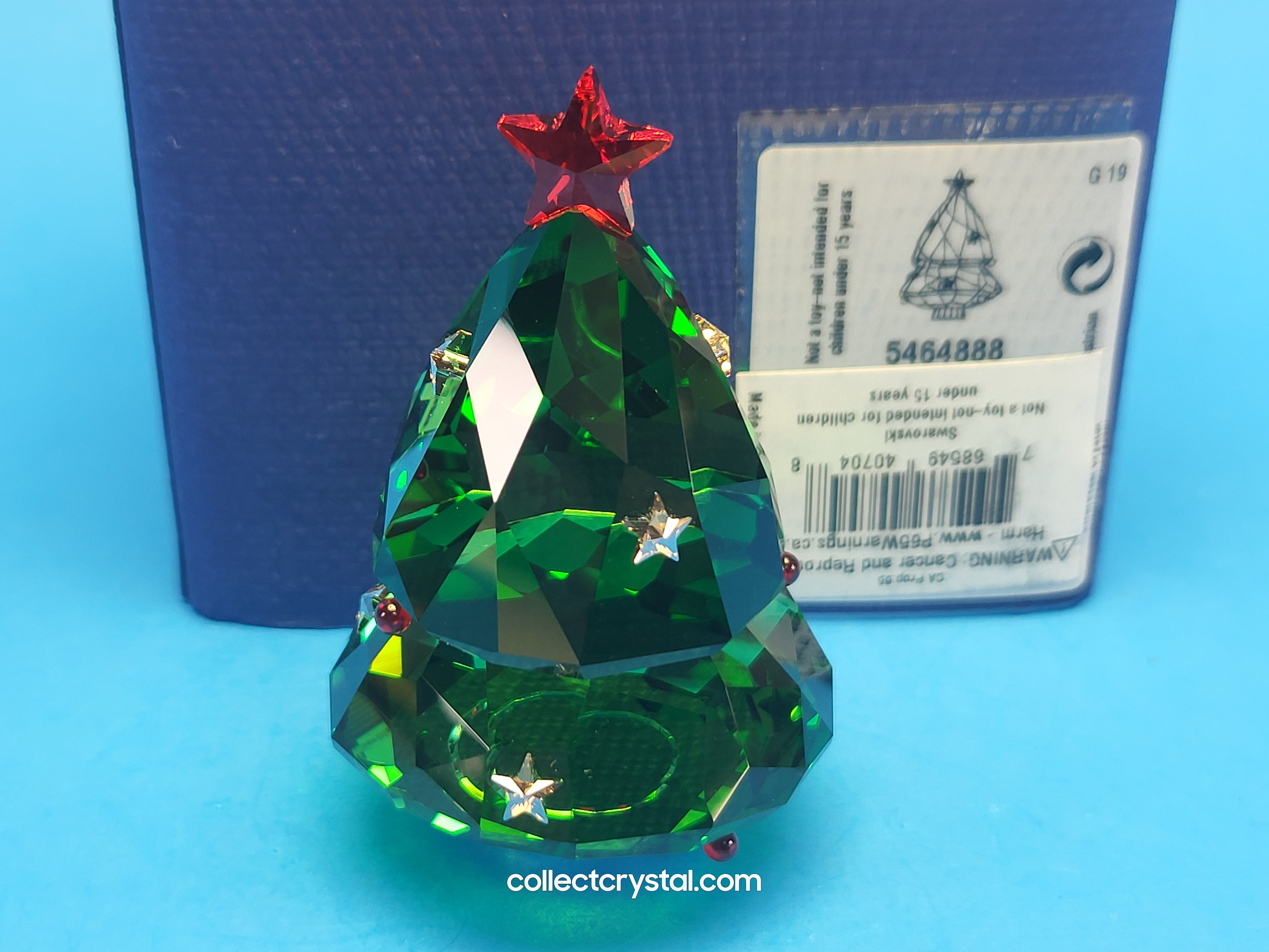 SWAROVSKI CHRISTMAS TREE GREEN 2019 ISSUE 5464888 / 5717262