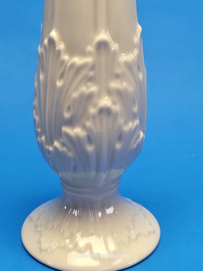 Lenox glass bud vase Florentine Collection Acanthus Leaf 11"