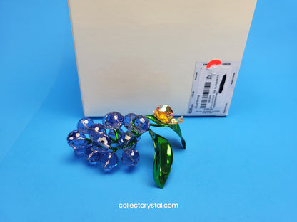 Idyllia Snail and Blueberries # 5667549 Crystal Figurine