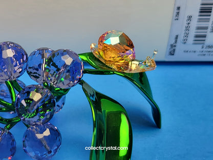Idyllia Snail and Blueberries # 5667549 Crystal Figurine