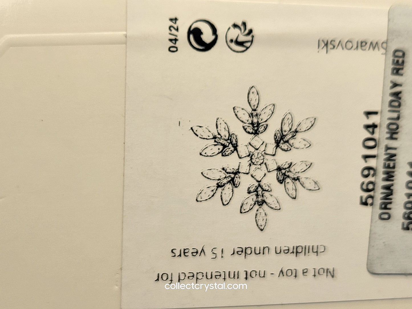 GEMA – HOLIDAY ORNAMENT RED 5691041