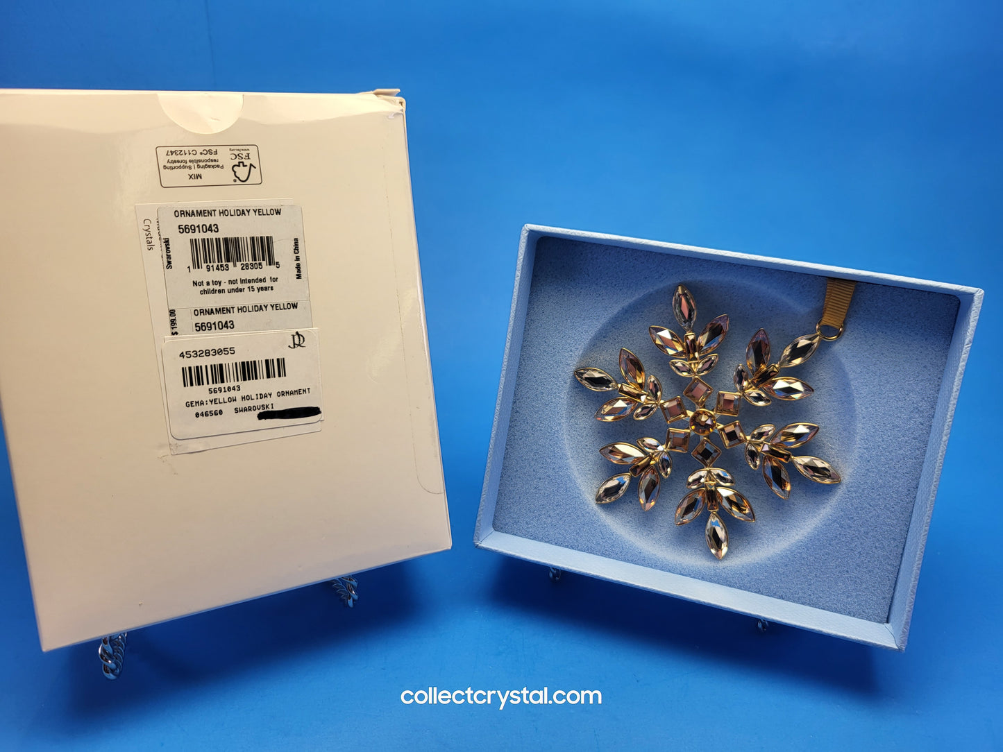 GEMA – HOLIDAY ORNAMENT YELLOW 5691043