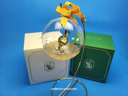 HOLIDAY CHEERS – DULCIS BALL ORNAMENT YELLOW # 5688315