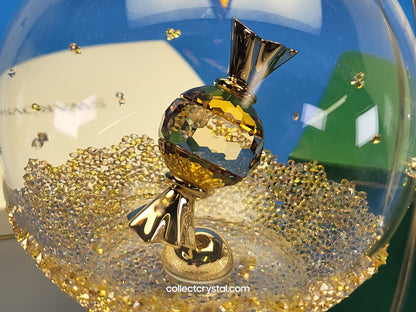 HOLIDAY CHEERS – DULCIS BALL ORNAMENT YELLOW # 5688315