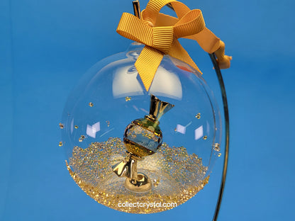HOLIDAY CHEERS – DULCIS BALL ORNAMENT YELLOW # 5688315