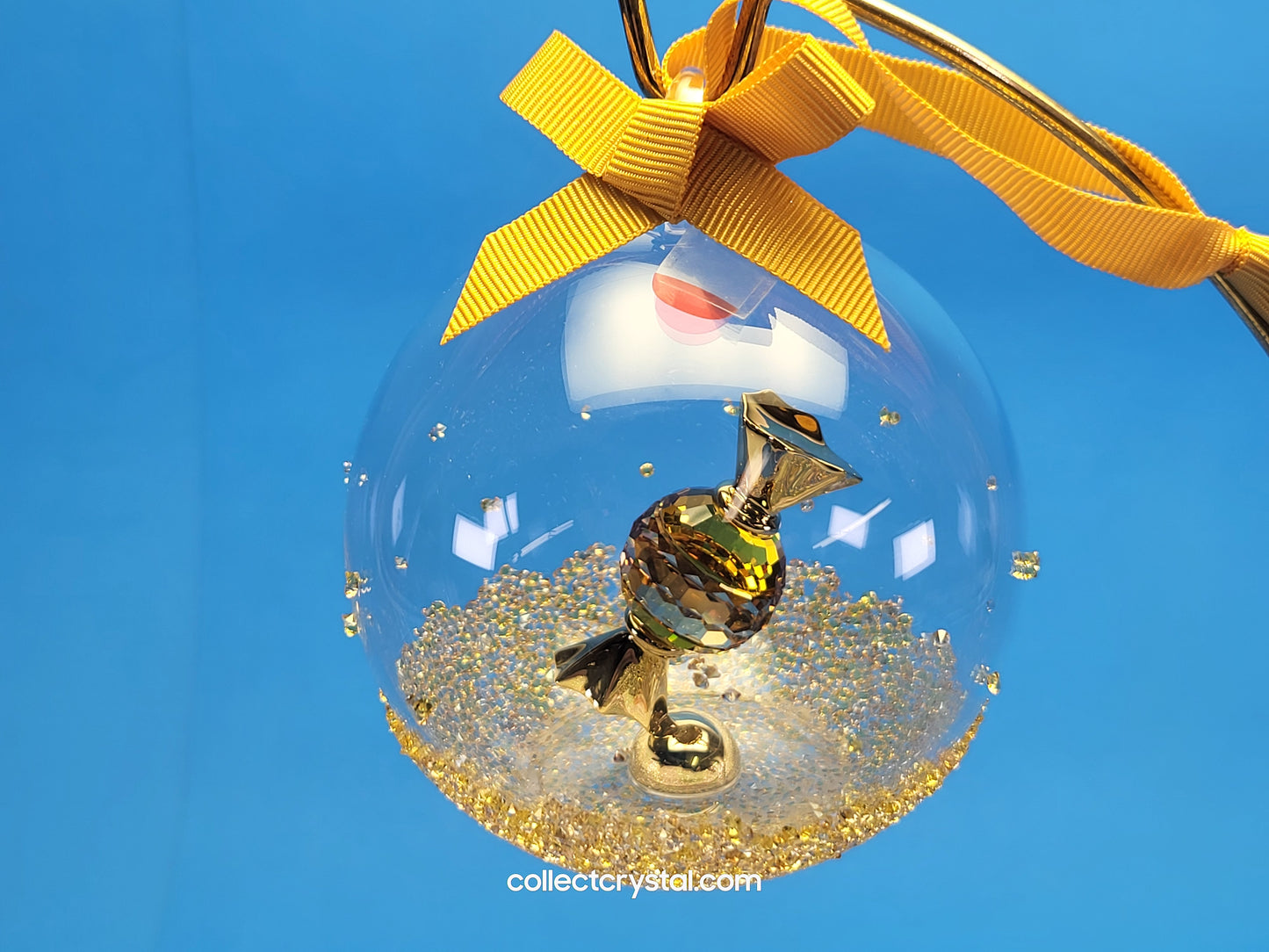 HOLIDAY CHEERS – DULCIS BALL ORNAMENT YELLOW # 5688315