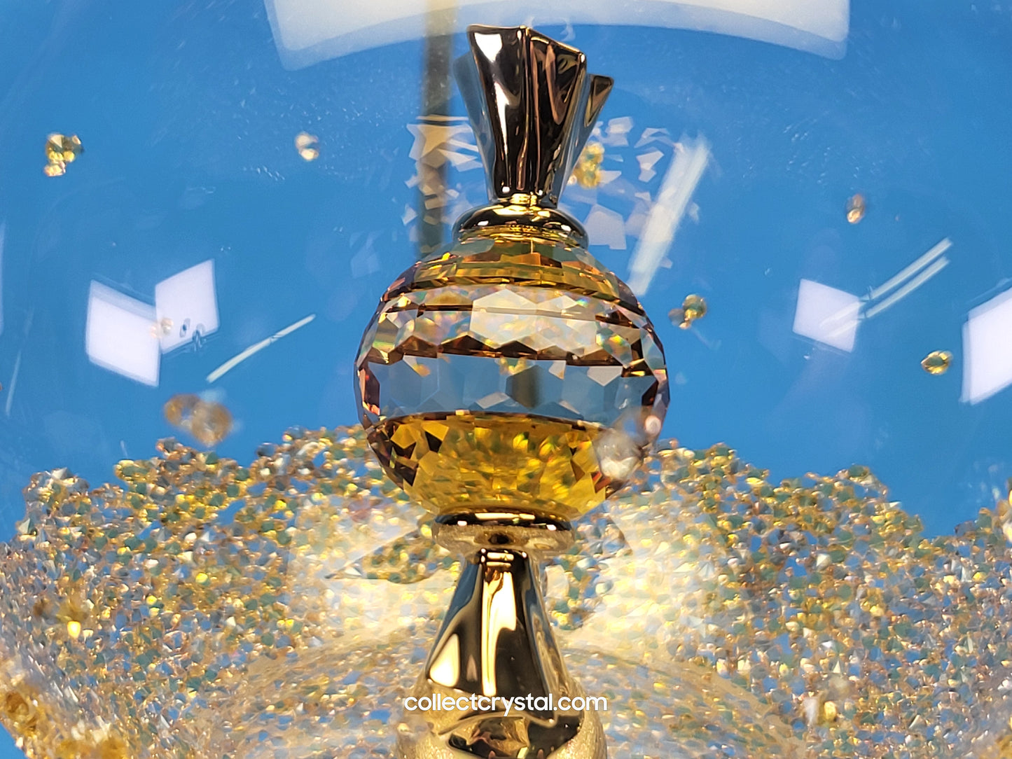 HOLIDAY CHEERS – DULCIS BALL ORNAMENT YELLOW # 5688315