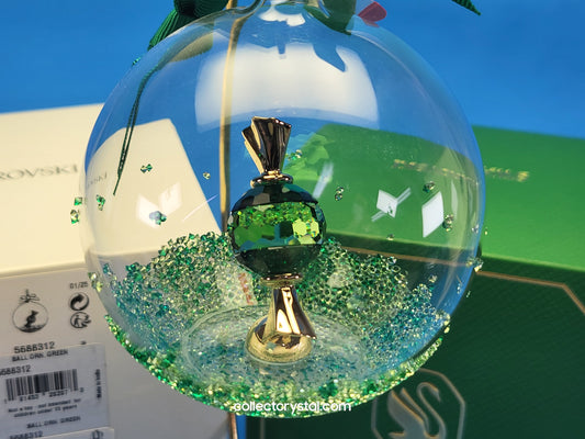 HOLIDAY CHEERS – DULCIS BALL ORNAMENT GREEN # 5688312