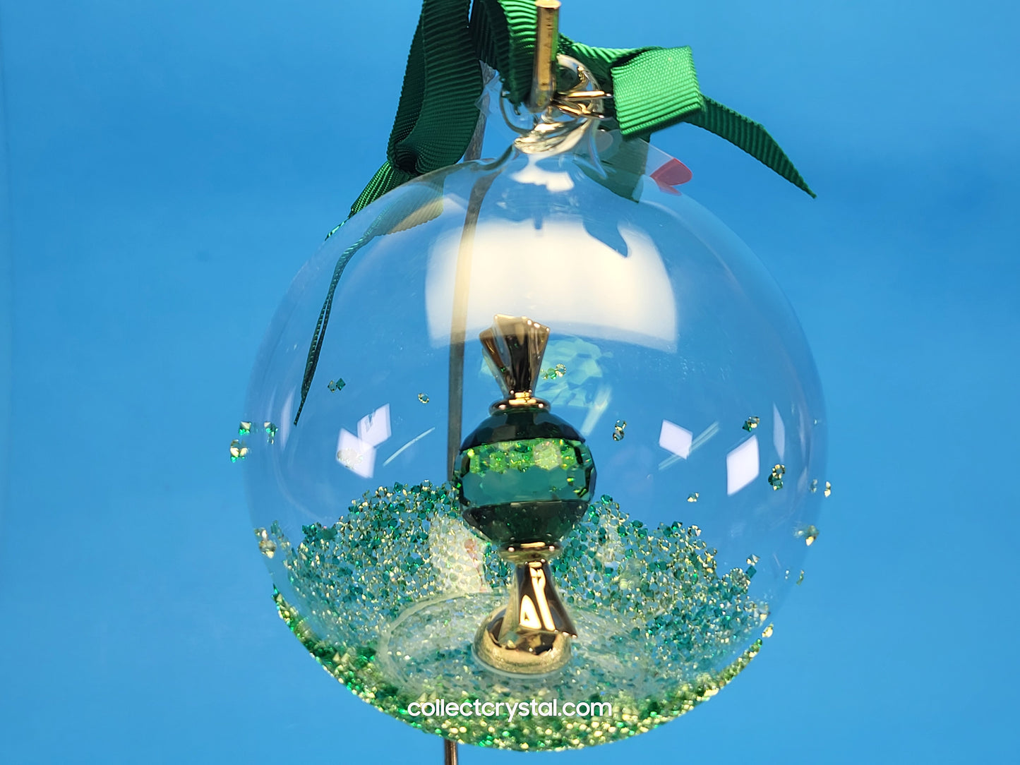HOLIDAY CHEERS – DULCIS BALL ORNAMENT GREEN # 5688312