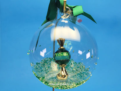 HOLIDAY CHEERS – DULCIS BALL ORNAMENT GREEN # 5688312
