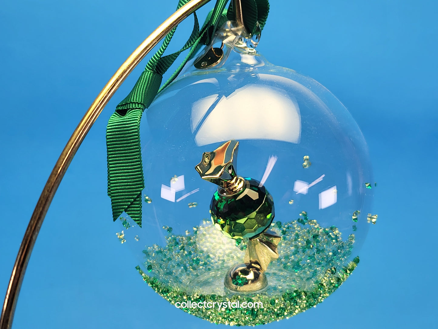 HOLIDAY CHEERS – DULCIS BALL ORNAMENT GREEN # 5688312