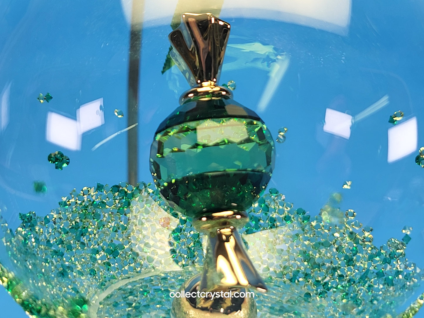 HOLIDAY CHEERS – DULCIS BALL ORNAMENT GREEN # 5688312