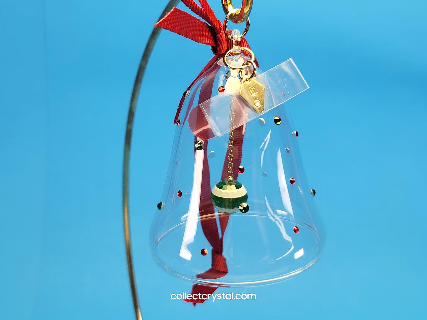 Holiday Cheers Dulcis Bell Ornament, # 5658440 NOS