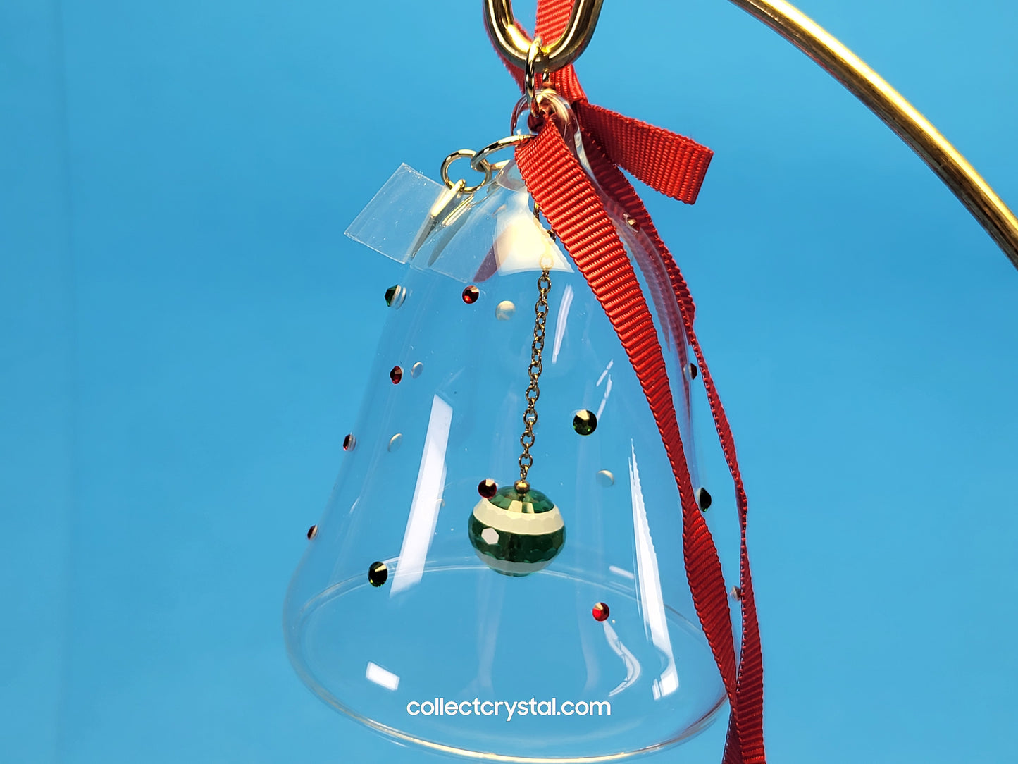 Holiday Cheers Dulcis Bell Ornament, # 5658440 NOS