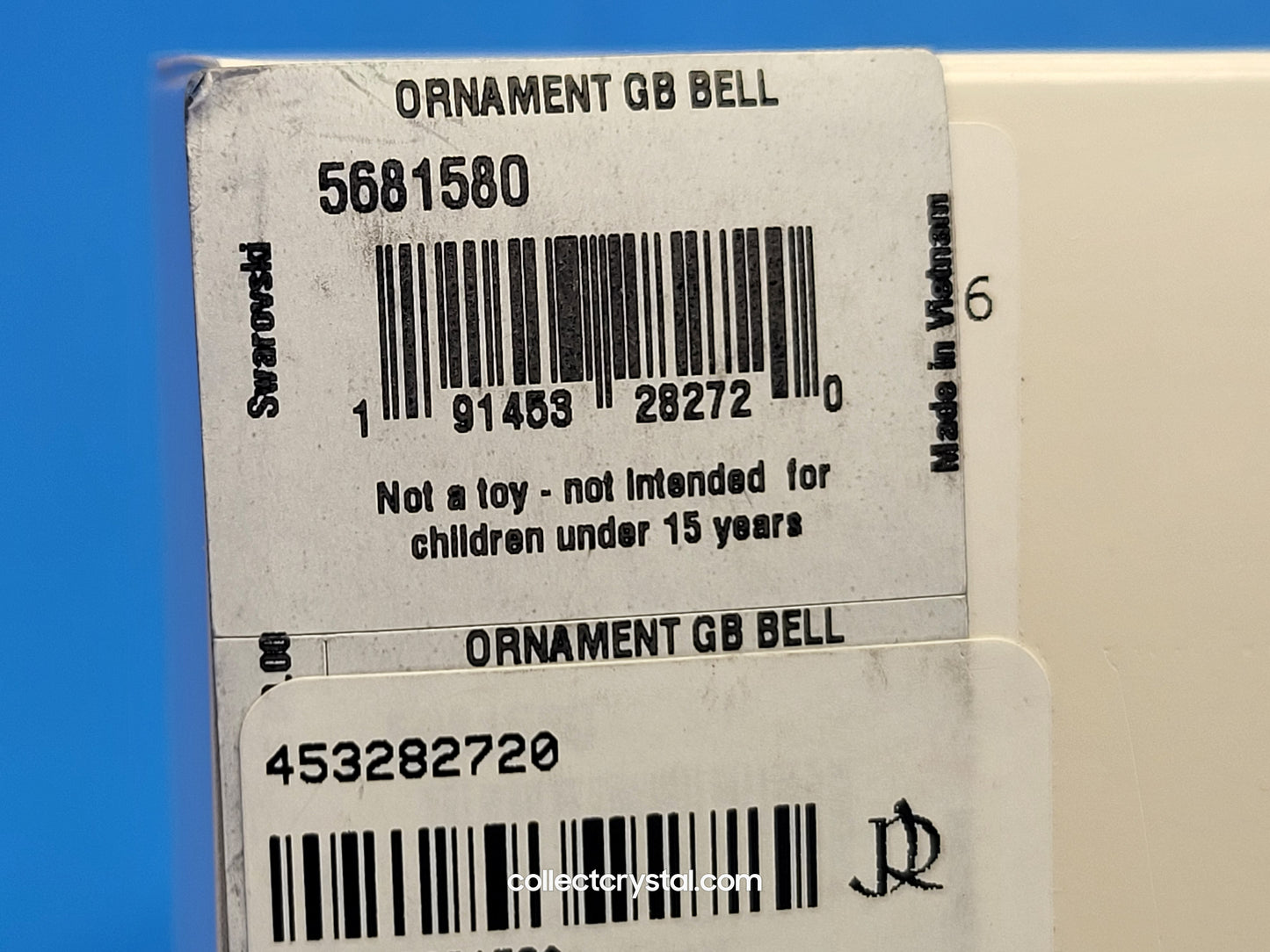 HOLIDAY CHEERS – GINGERBREAD BELL ORAMENT 5681580