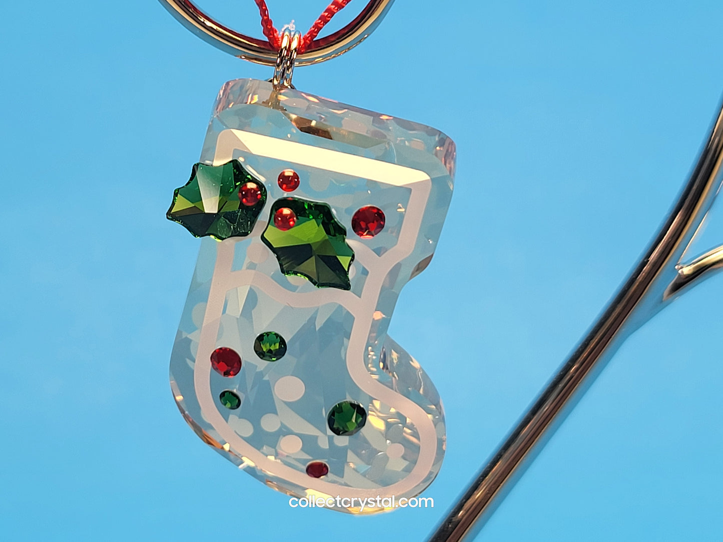 SWAROVSKI HOLIDAY CHEERS – GINGERBREAD STOCKING ORNAMENT 5681581