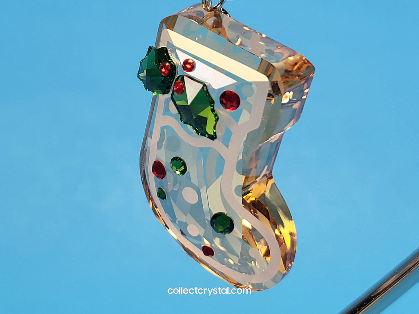 SWAROVSKI HOLIDAY CHEERS – GINGERBREAD STOCKING ORNAMENT 5681581