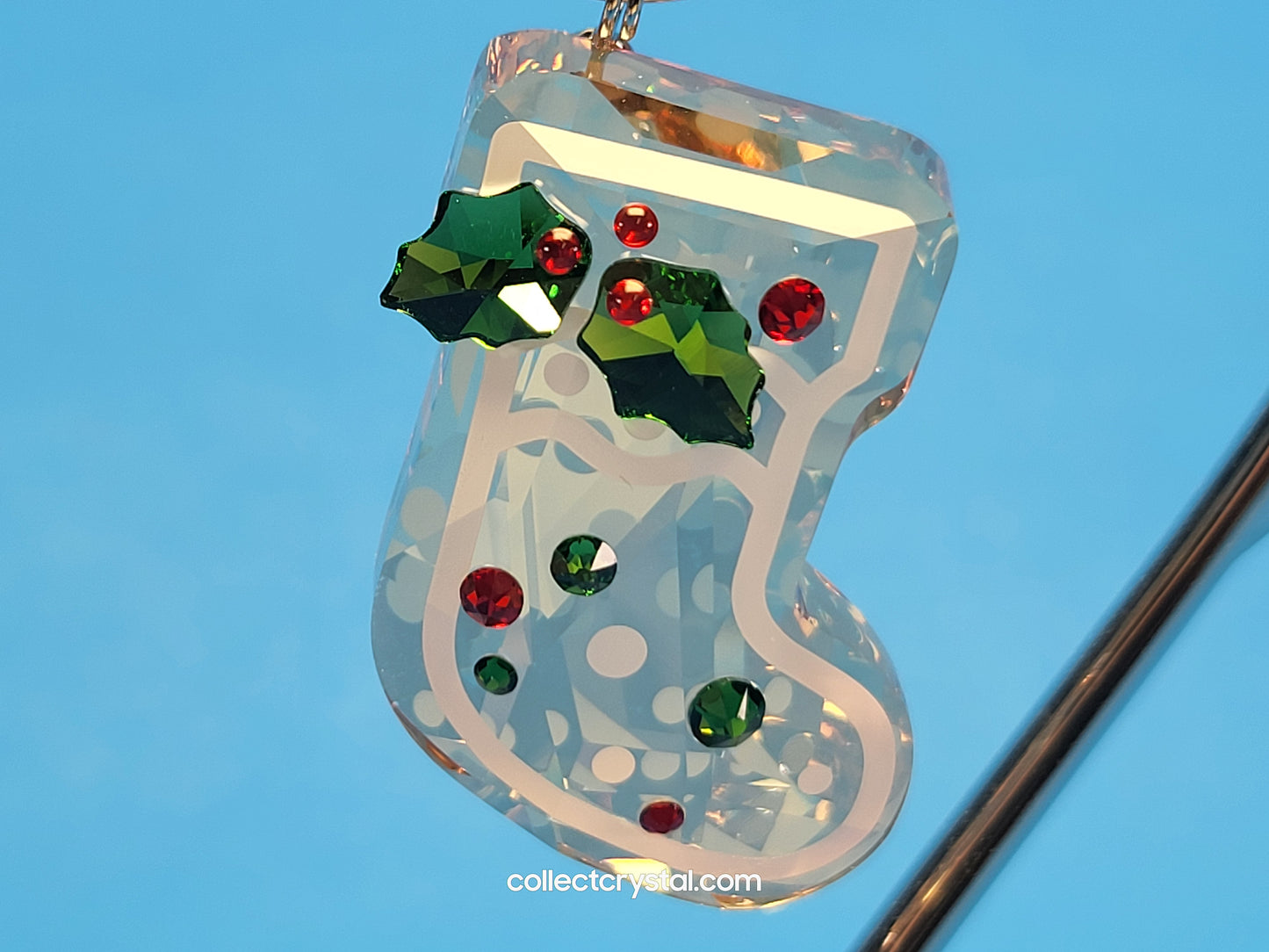 SWAROVSKI HOLIDAY CHEERS – GINGERBREAD STOCKING ORNAMENT 5681581