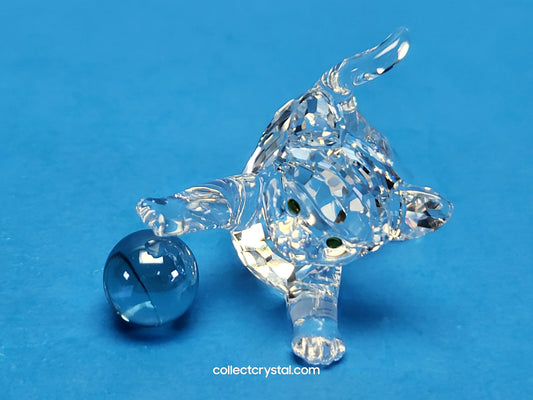 Kitten Playing with Blue Ball 631856