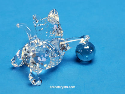 Kitten Playing with Blue Ball 631856