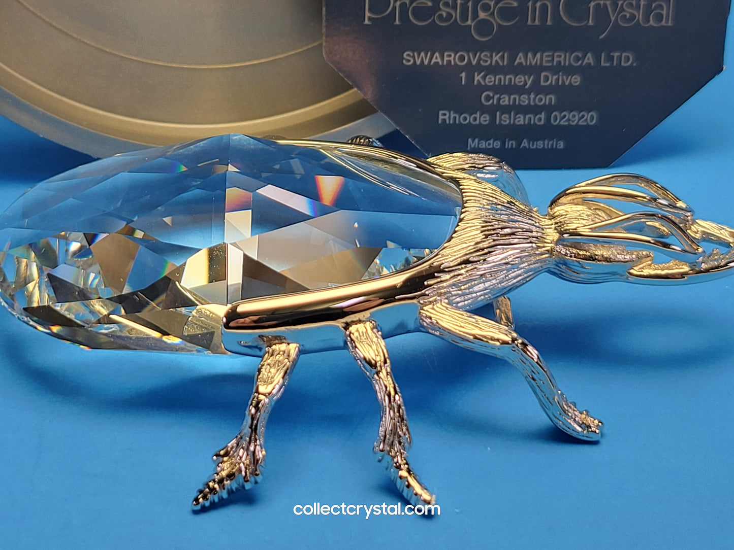 BEETLE BOTTLE OPENER, RHODIUM v1 SMOOTH 011840