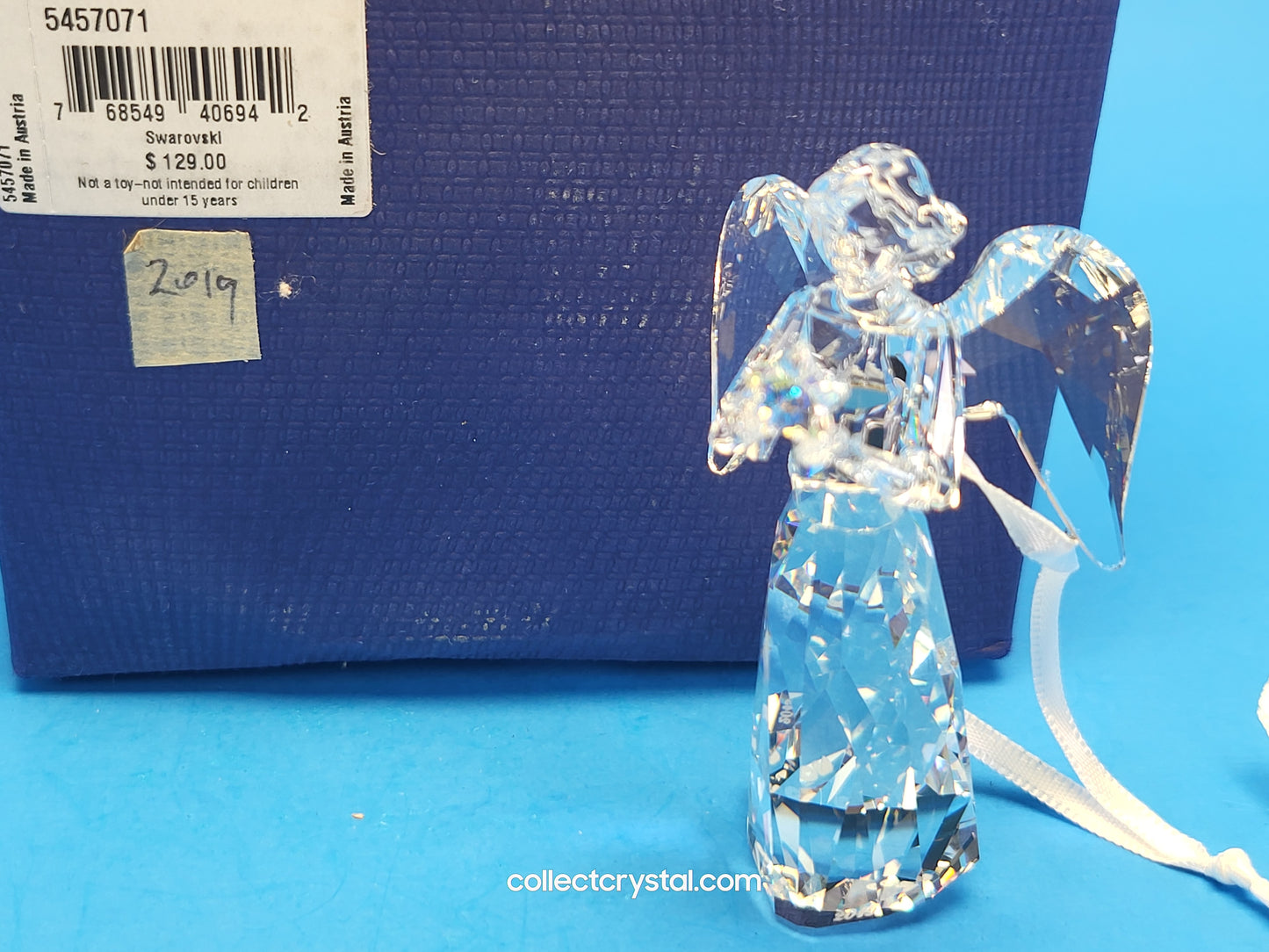2019 Annual Angel Ornament Star AE Crystal Christmas # 5457071