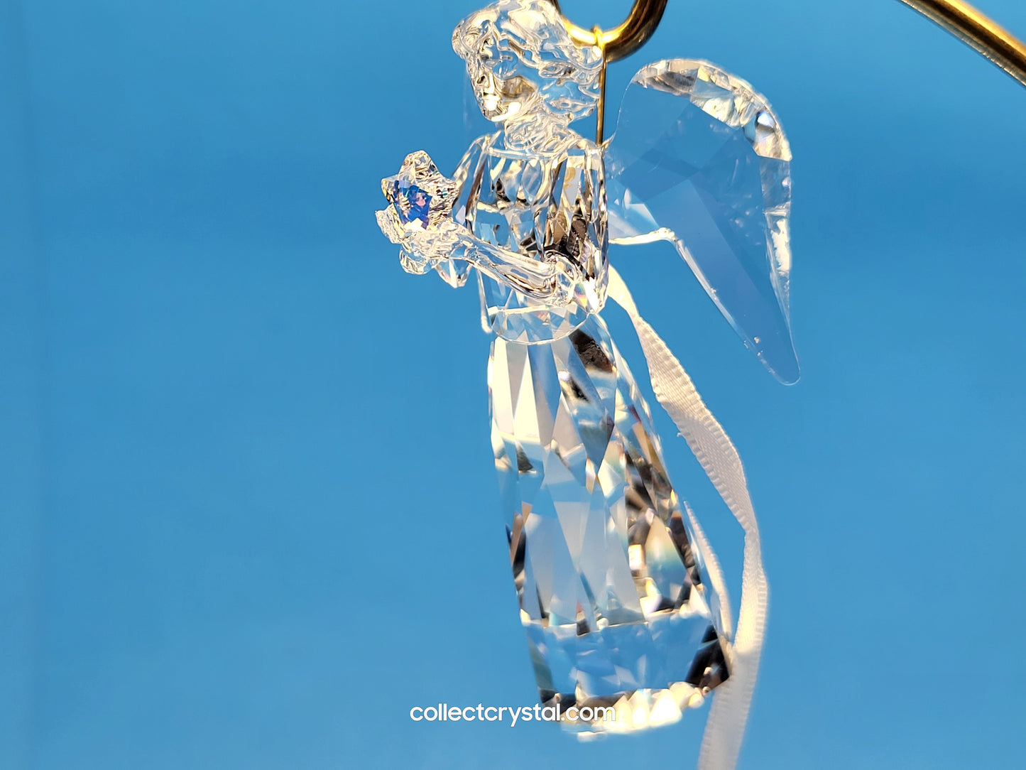 2019 Annual Angel Ornament Star AE Crystal Christmas # 5457071