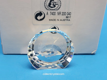 SCS MASQUERADE 2000 Event Paperweight COLUMBINE 40 mm Disc Small
