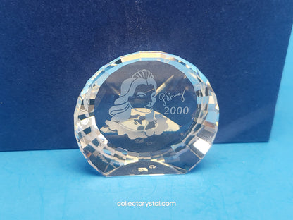 SCS MASQUERADE 2000 Event Paperweight COLUMBINE 40 mm Disc Small