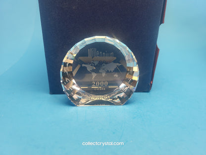 Millennium 2000 Disk Paperweight