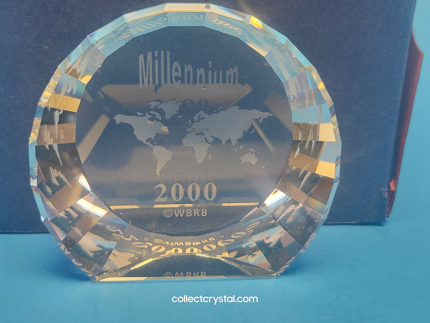 Millennium 2000 Disk Paperweight